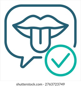 Phonology Line Color Single Icon