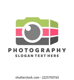 phothography logo icon design vector