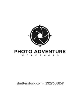 Photo adventure logo design