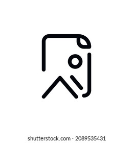 photo album black icon vector