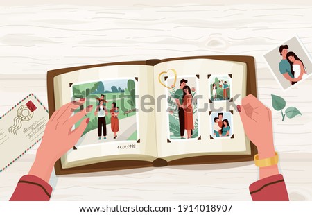 Similar – Image, Stock Photo From the family album