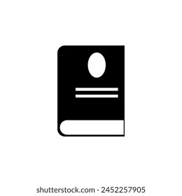 Icono de Vector plano de álbum de fotos. Símbolo sólido simple aislado sobre fondo blanco. Plantilla de diseño de signo de álbum de fotos para Web y elemento de interfaz de usuario móvil