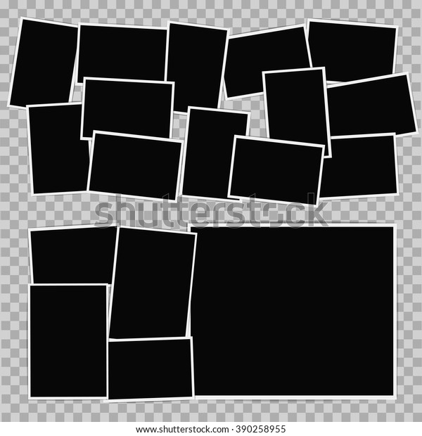 Photo Album On Transparent Background Vector Stock Vector (Royalty Free