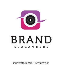 Photo App Icon Logo Vector