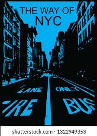 Photo based and Typographic illustration of new york . tee shirt graphics. print. vector
