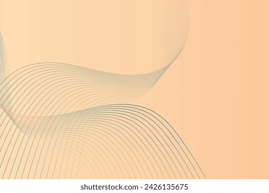 A photo of a beige background featuring intricate lines and curves