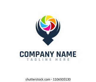 Photo Bird Logo Design