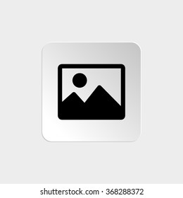 Photo  - black vector icon