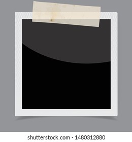 photo blank frame template