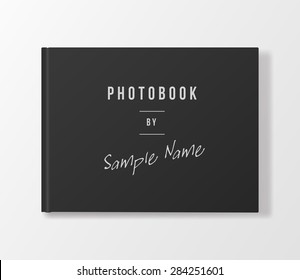 Photo Book Template : Vector illustration