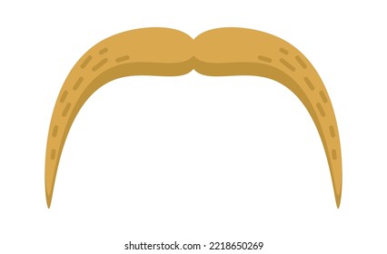 Photo Booth Element Downturned mustache