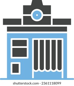 Photo Booth Icon image. Suitable for mobile application.