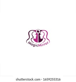 Logo-magischer Spiegel-Design für Fotostand	
