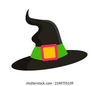 Photo Booth Prop magician hat. Vector illustration