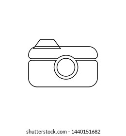 Photo camer icon. Image attachment button