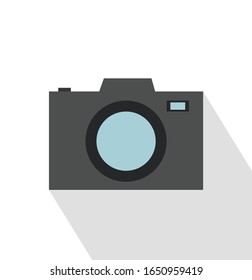 Imagen creativa de cámara fotográfica vectorial