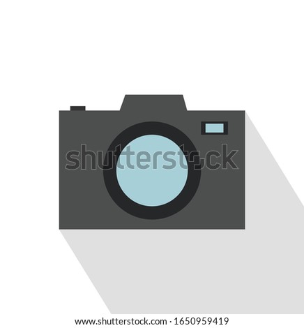 Photo camera creative illustration vector