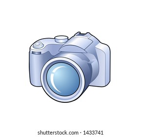 Photo camera - detailed icon