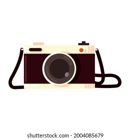 photo camera device isolated icon