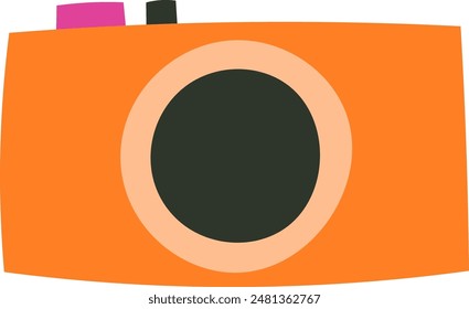 Photo Camera Device Vector Illustration
