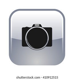 Photo Camera flat style vector icon