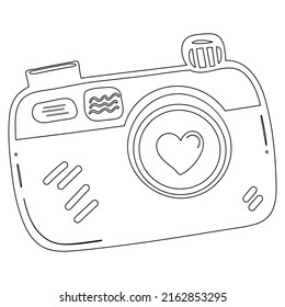 Arte ingenuo de la cámara fotográfica
