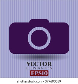 Hochwertiges Symbol für Fotokamera