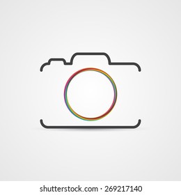 Photo camera icon 