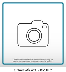 Photo camera icon