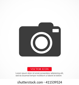 Photo camera icon

