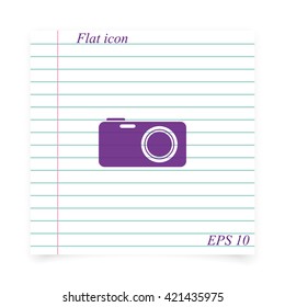 Photo camera icon.