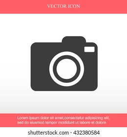 Photo camera icon
