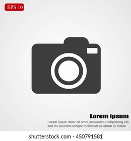 Photo camera icon

