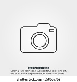 Photo camera icon