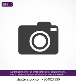 Photo camera icon