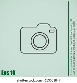 Photo camera icon