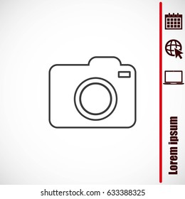 Photo camera icon