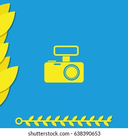 Photo camera icon.