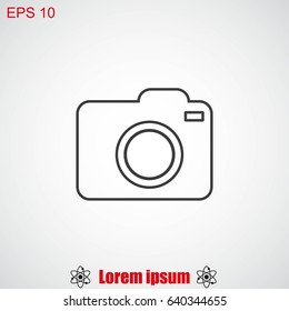Photo camera icon