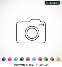 Photo camera icon