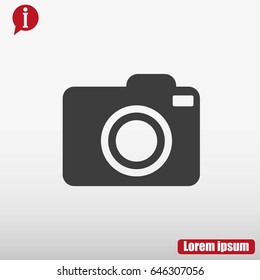 Photo camera icon