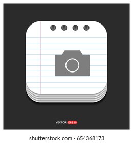 Photo camera icon 
