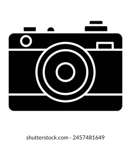 Photo Camera Icon Design For Personal And Commercial Use