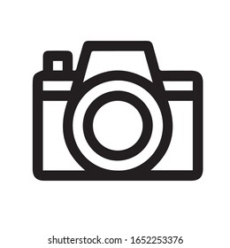 Photo Camera Icon Design, Photo Camera Icon Vector, Photo Camera Icon for media, Photo Camera Icon image