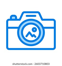 Photo Camera Icon Element For Design