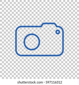  photo camera icon Flat.