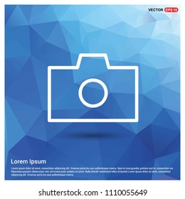 Photo camera icon - Free vector icon