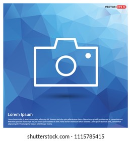 Photo camera icon - Free vector icon