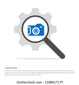 Photo camera icon - Free vector icon