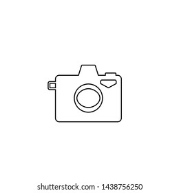 Photo camera icon. Image attachment button